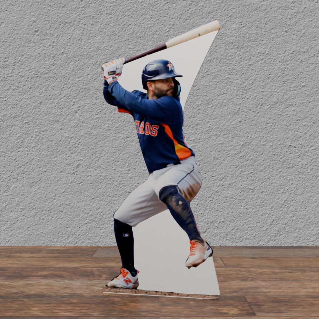 Jose Altuve #2 Houston Astros 74" Tall Cardboard Cutout Standee