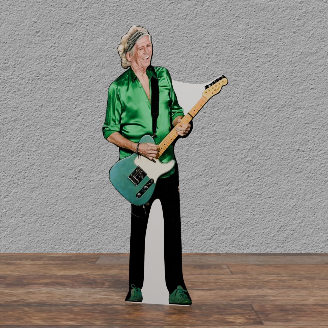 Keith Richards Guitarist 69" Tall Cardboard Cutout Standee