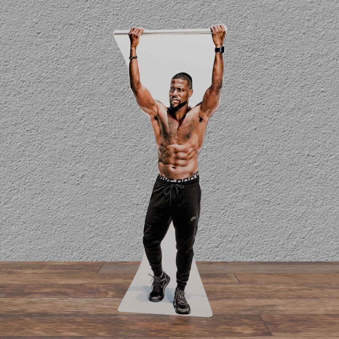 Kevin Hart Workout 75" Tall Cardboard Cutout Standee