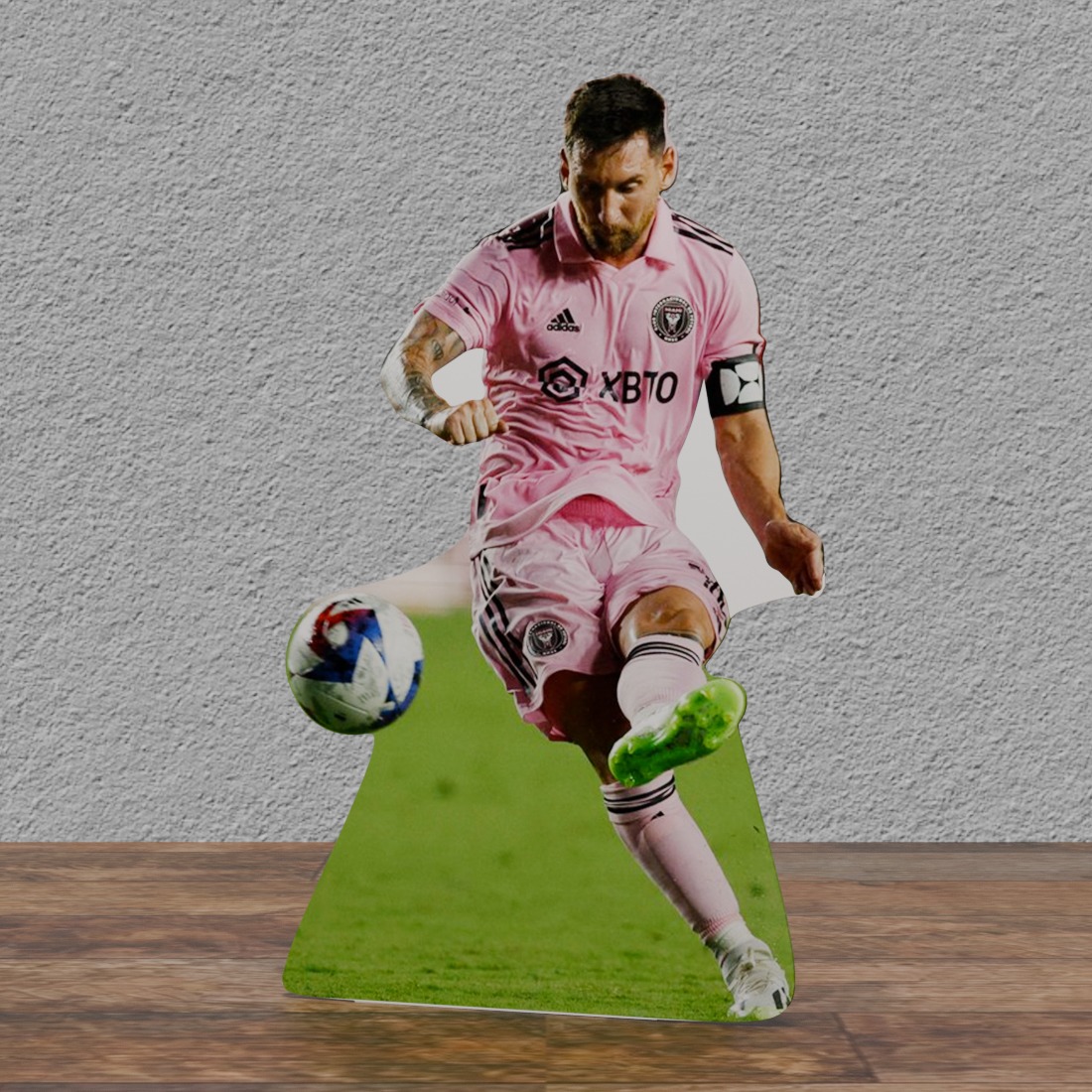 Lionel Messi Miami 67" Tall Cardboard Cutout Standee