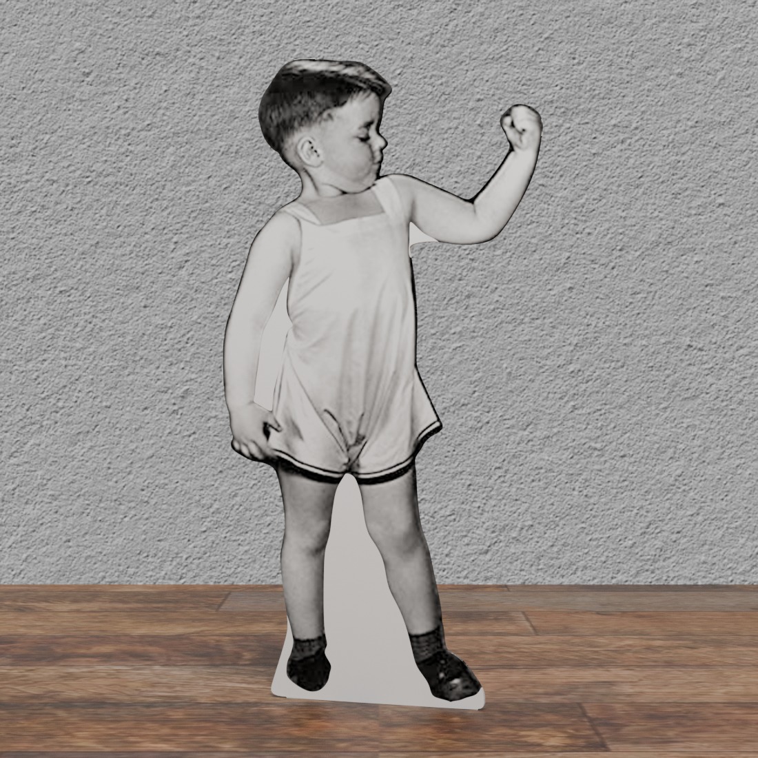 Little Rascals-our Gang Spanky 60 " Tall Cardboard Cutout Standee