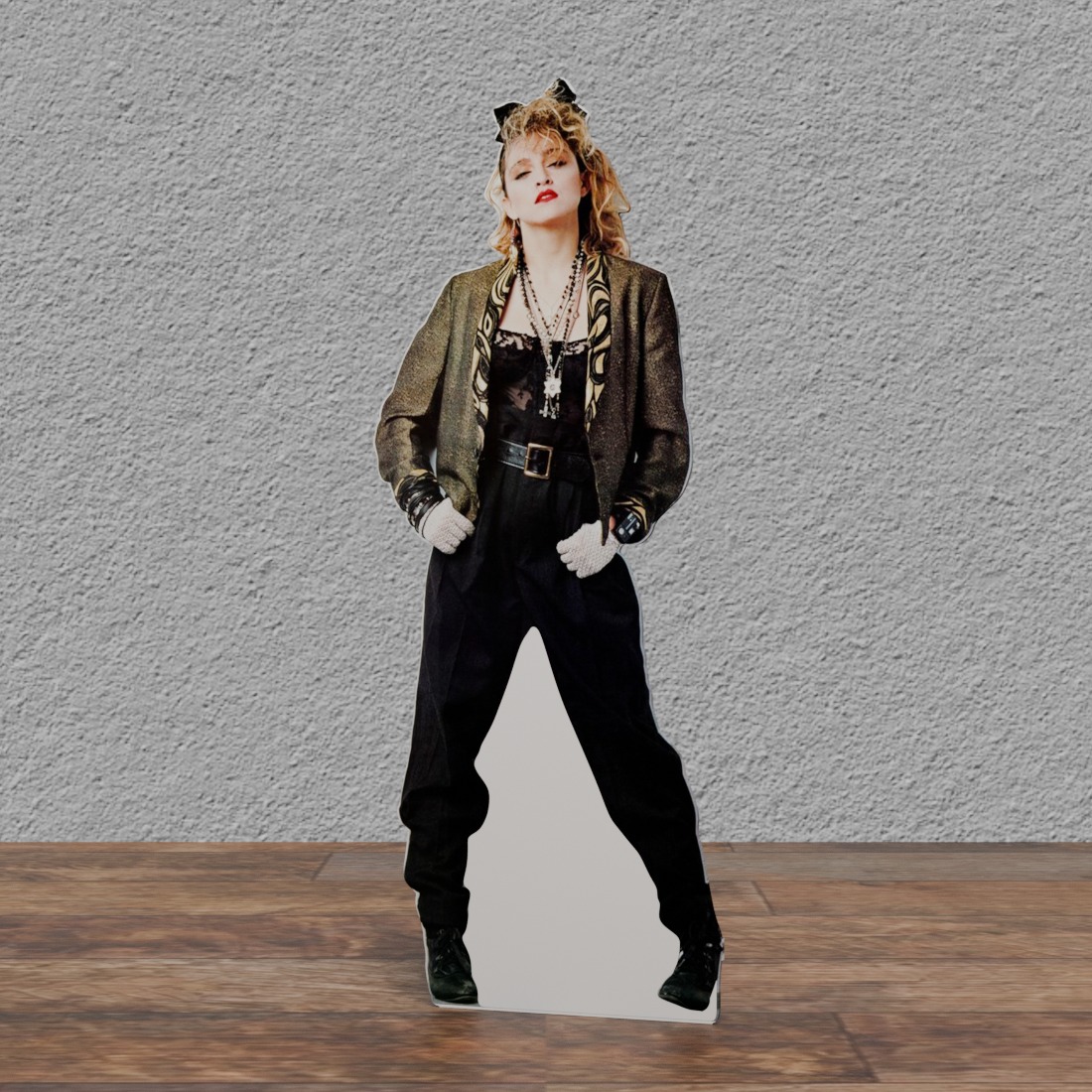 Madonna-punk Style -80'S - 65" Tall - Life Size Cardboard Cutout Standee