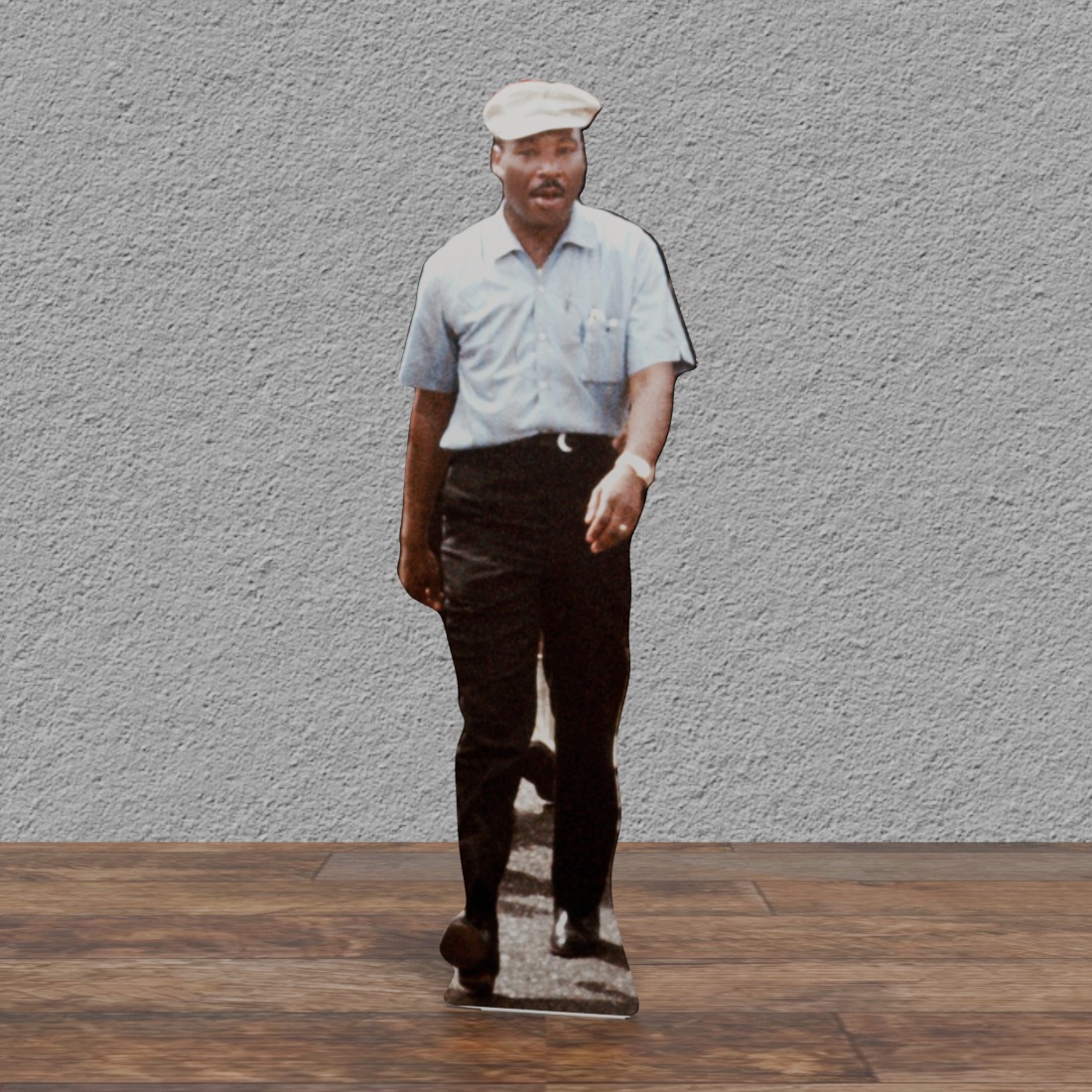 Martin Luther King JR - March -road TO Civil Rights - 68" Tall Cardboard Cutout Standee