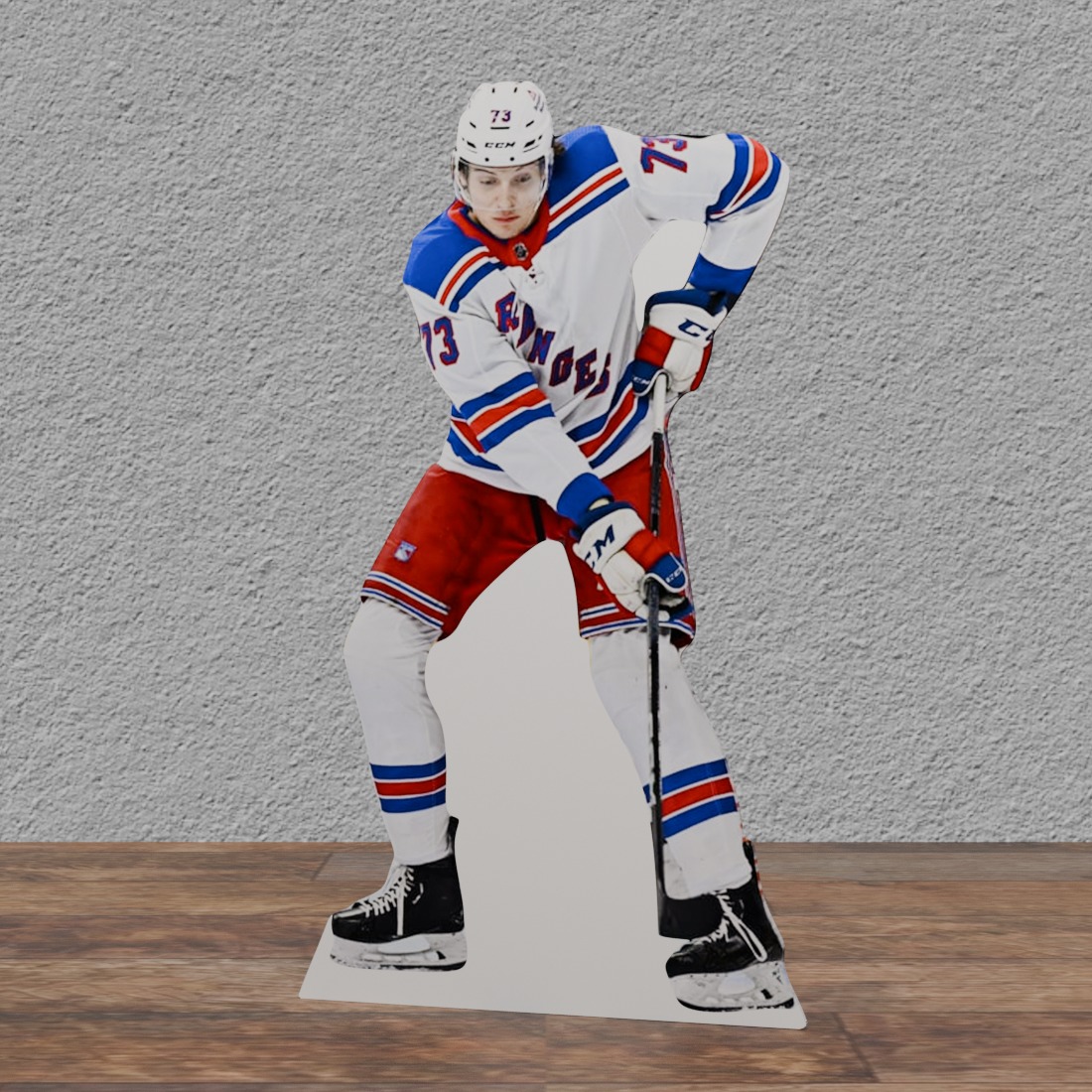 Matt Rempe NY Rangers #73 80" Tall Cardboard Cutout Standee