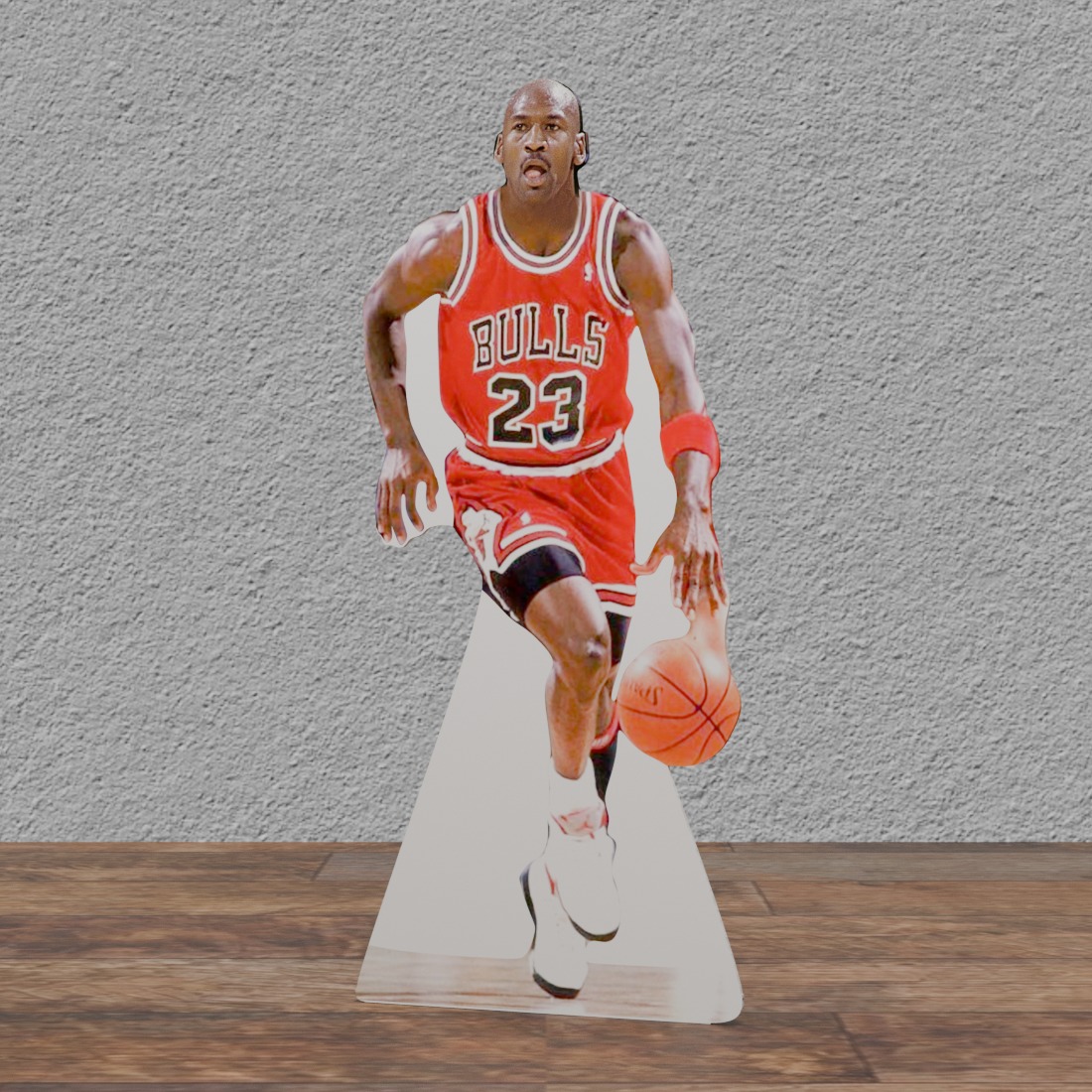 Michael Jordan #2 RED 78"Tall Cardboard Cutout Standee