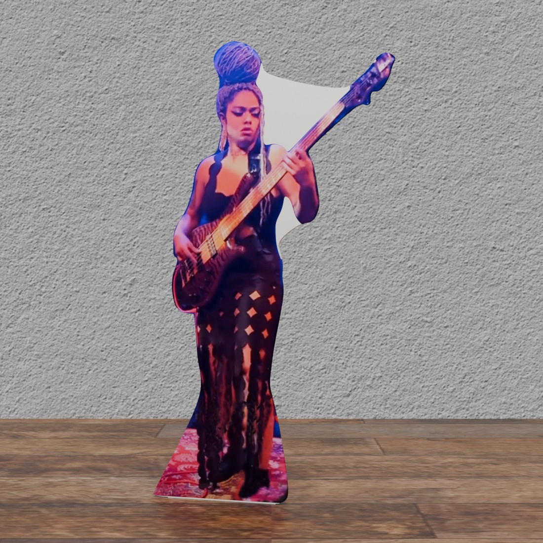 Mohini DEY #1 Bassist 65"Tall Cardboard Cutout Standee