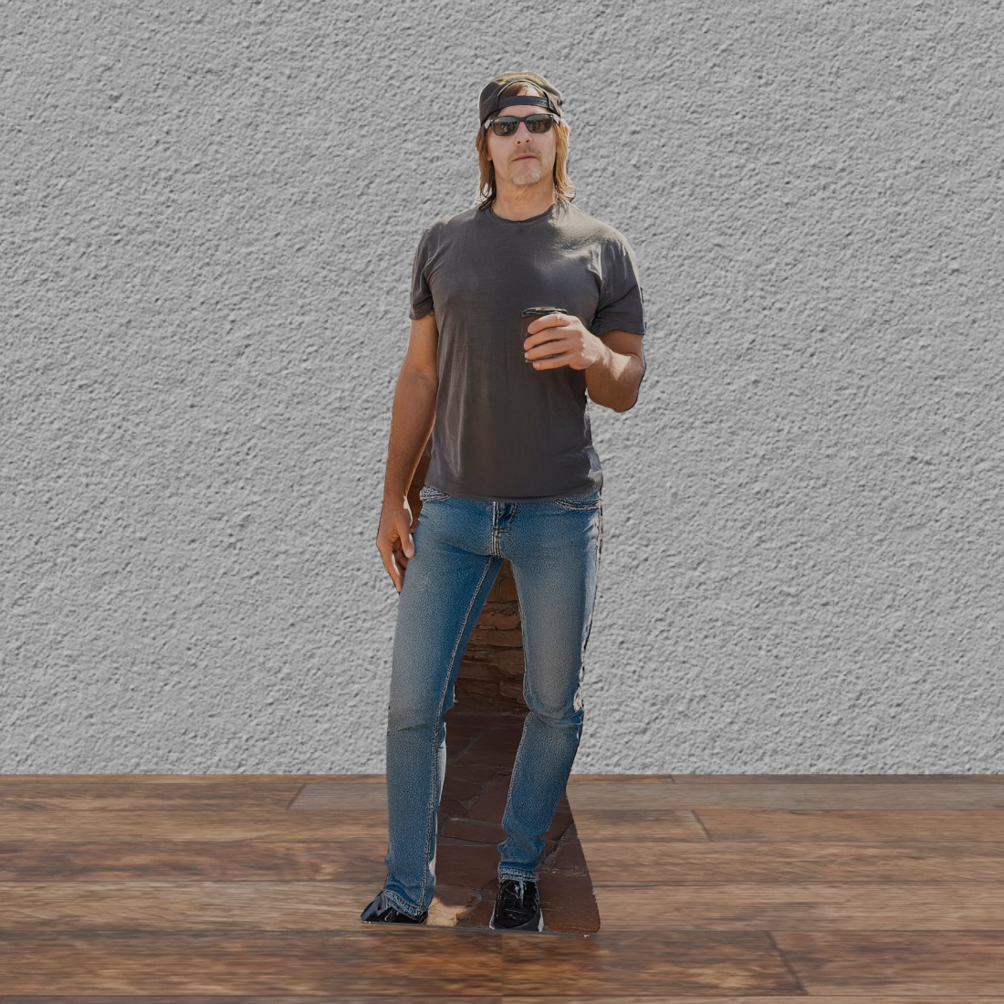 Norman Reedus #1 70" Tall Cardboard Cutout Standee