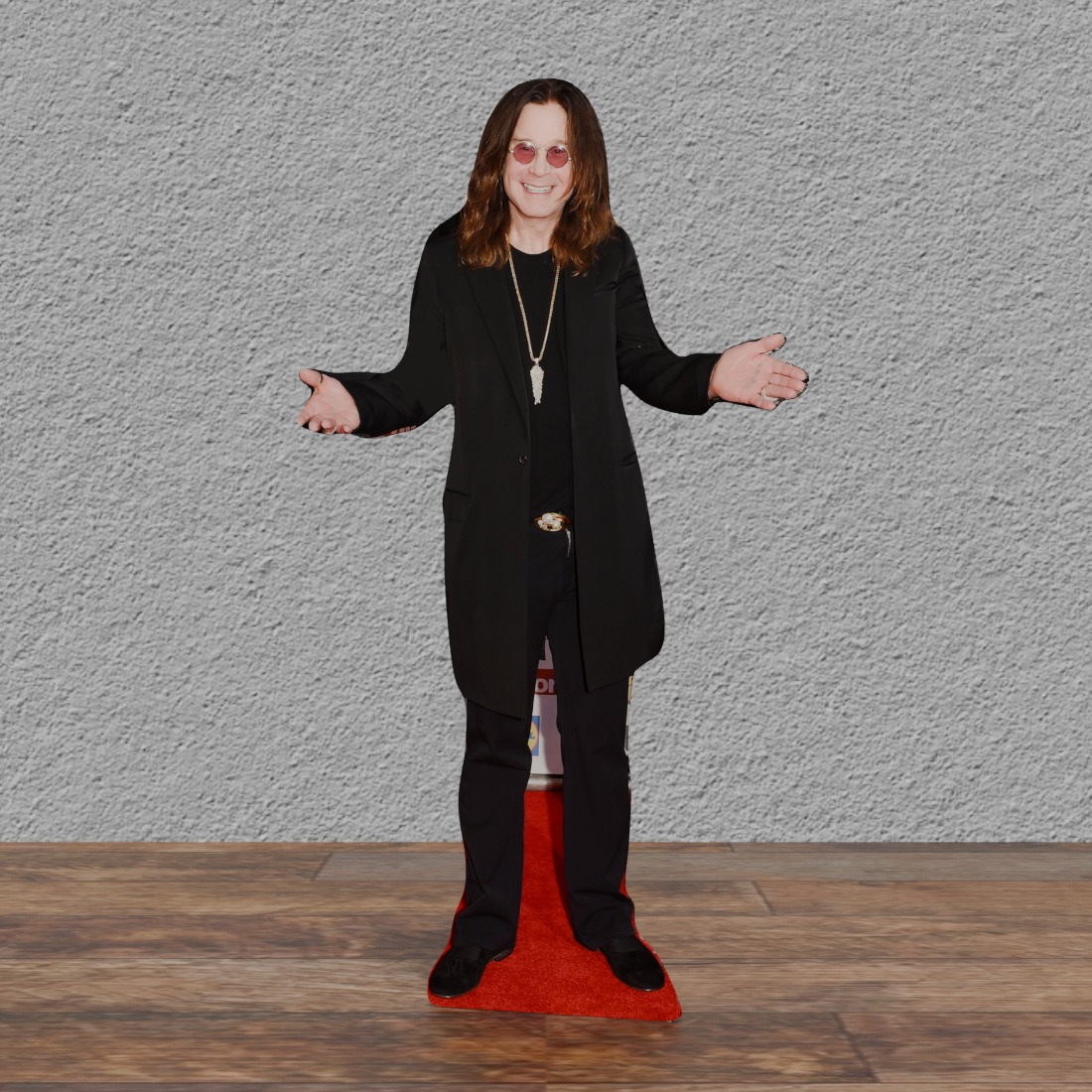 Ozzy Osbourne - 70's-80's-90s - 69" Tall- Life Size Cardboard Cutout Standee