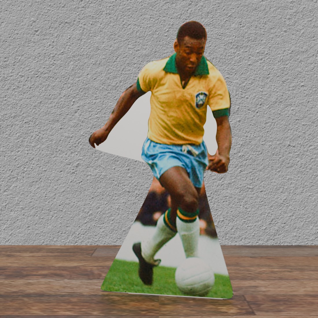 Pele Brazil 68" Tall Cardboard Cutout Standee