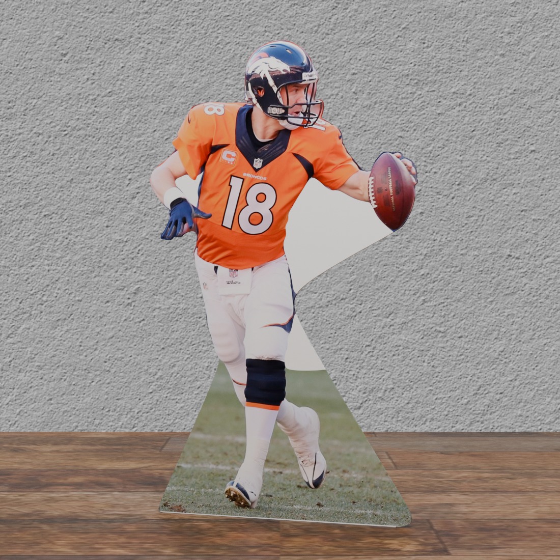 Peyton Manning #1 Bronco 77" Tall Cardboard Cutout Standee