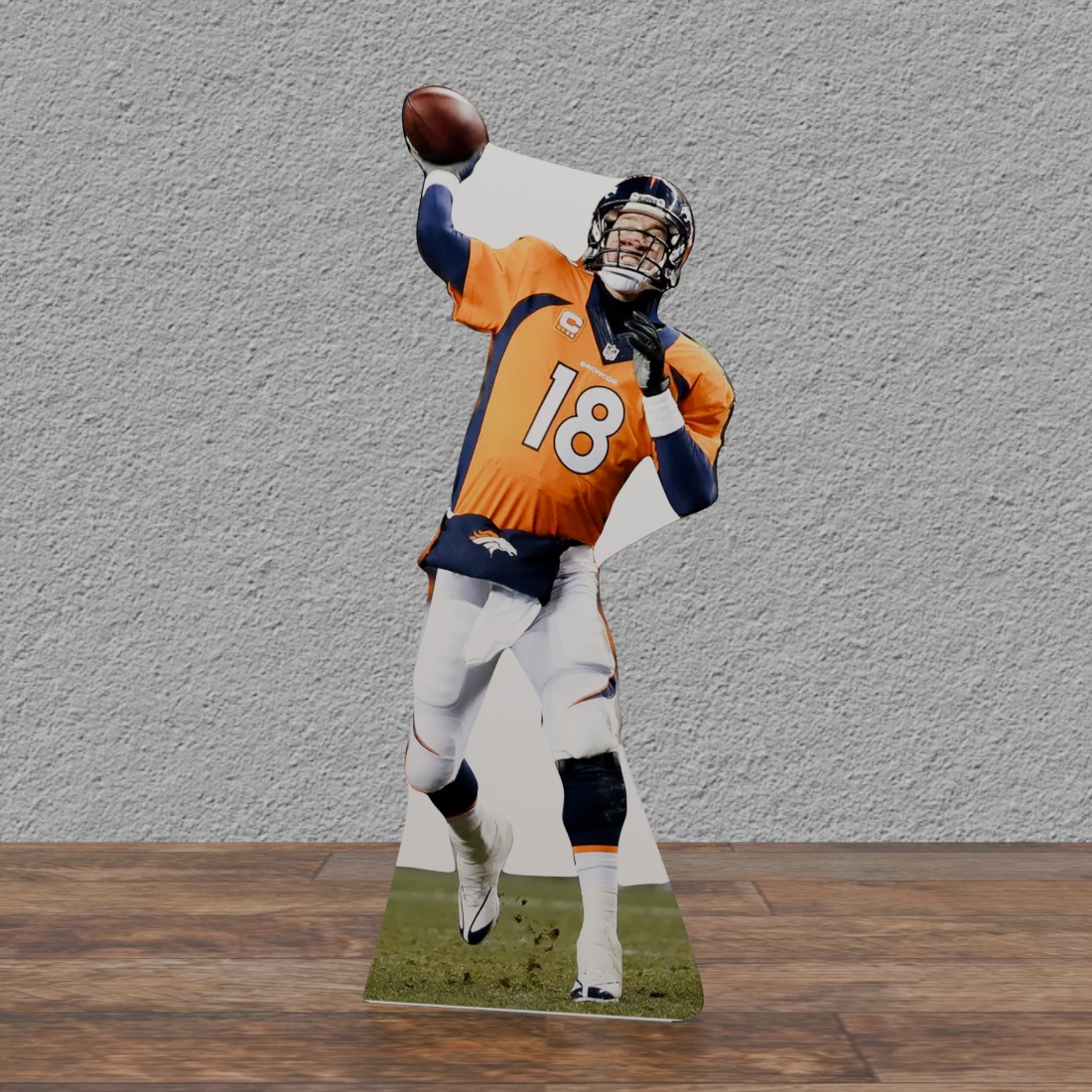 Peyton Manning #2 Bronco 88" Tall Cardboard Cutout Standee