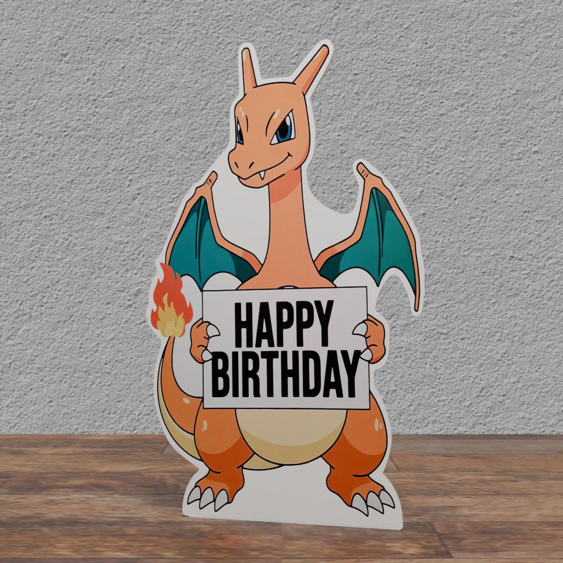 Pokemon Charizard Drago 60" Tall Cardboard Cutout Standee