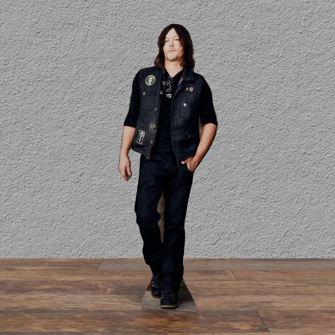 Ride with Norman Reedus #2 70" Tall Cardboard Cutout Standee
