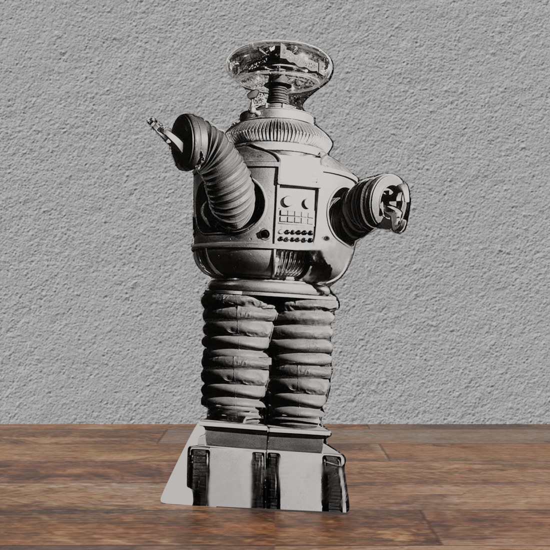 Robot B9 Lost IN Space 78" Tall Cardboard Cutout Standee