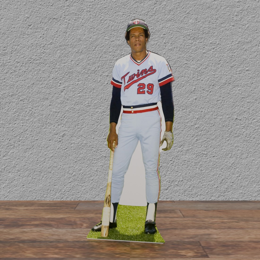 ROD Carew Minn Twins 74" Tall Cardboard Cutout Standee