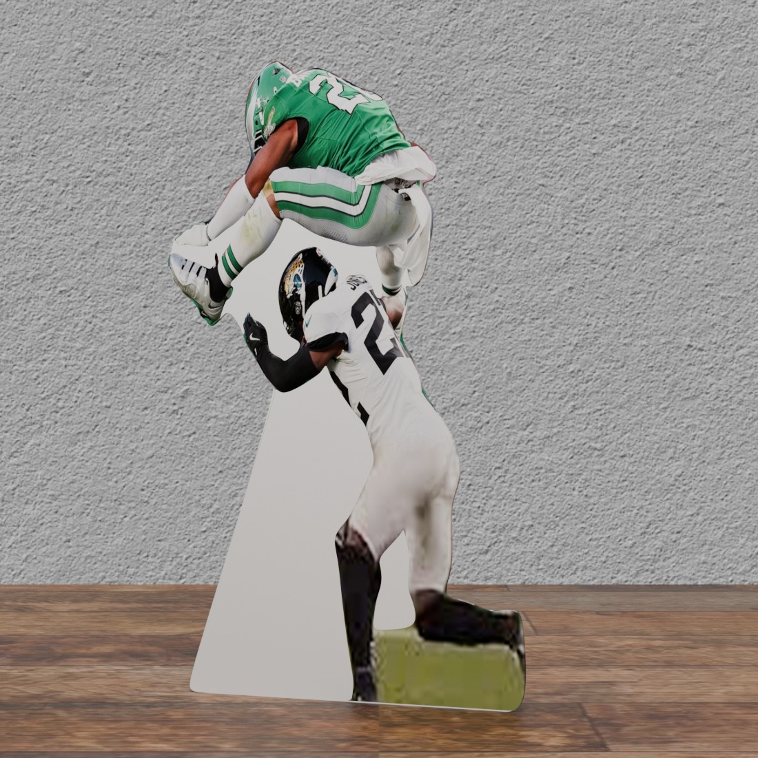 Saquon Barkley Hurdle 72" Tall Cardboard Cutout Standee