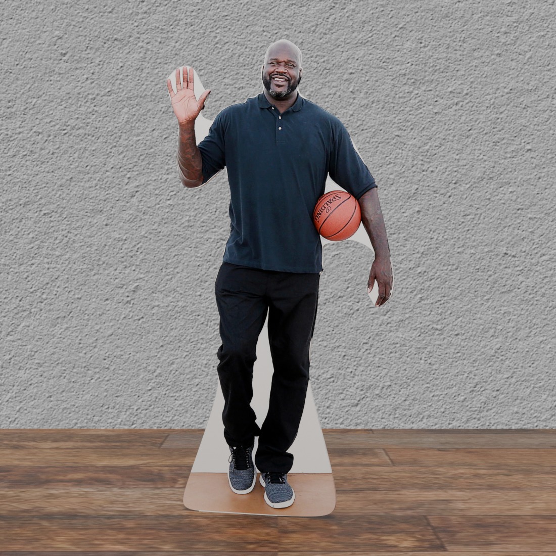 Shaquille O'neal - Basketball PRO -big Smile 84" Tall -Tall Life Size Cardboard Cutout Standee