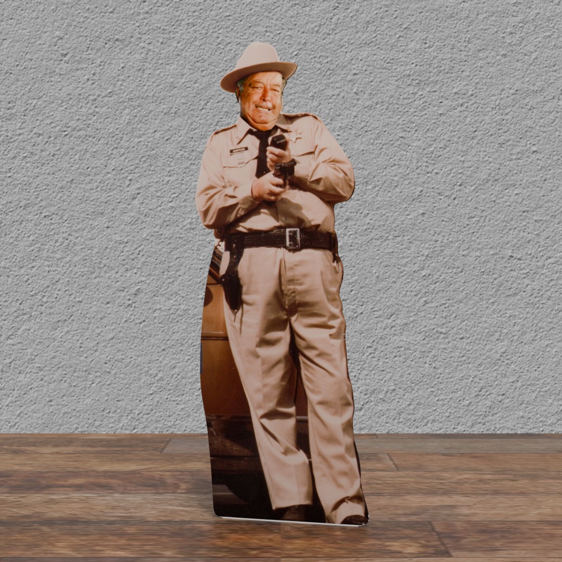 Sheriff Buford-jackie Gleason-smokey & THE Bandit 70" Tall - Life Size Cardboard Cutout Standee