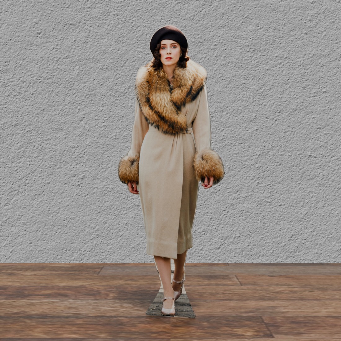 Sophie Rundle Aka ADA Shelby - Peaky Blinders - 65" Tall Cardboard Cutout Standee