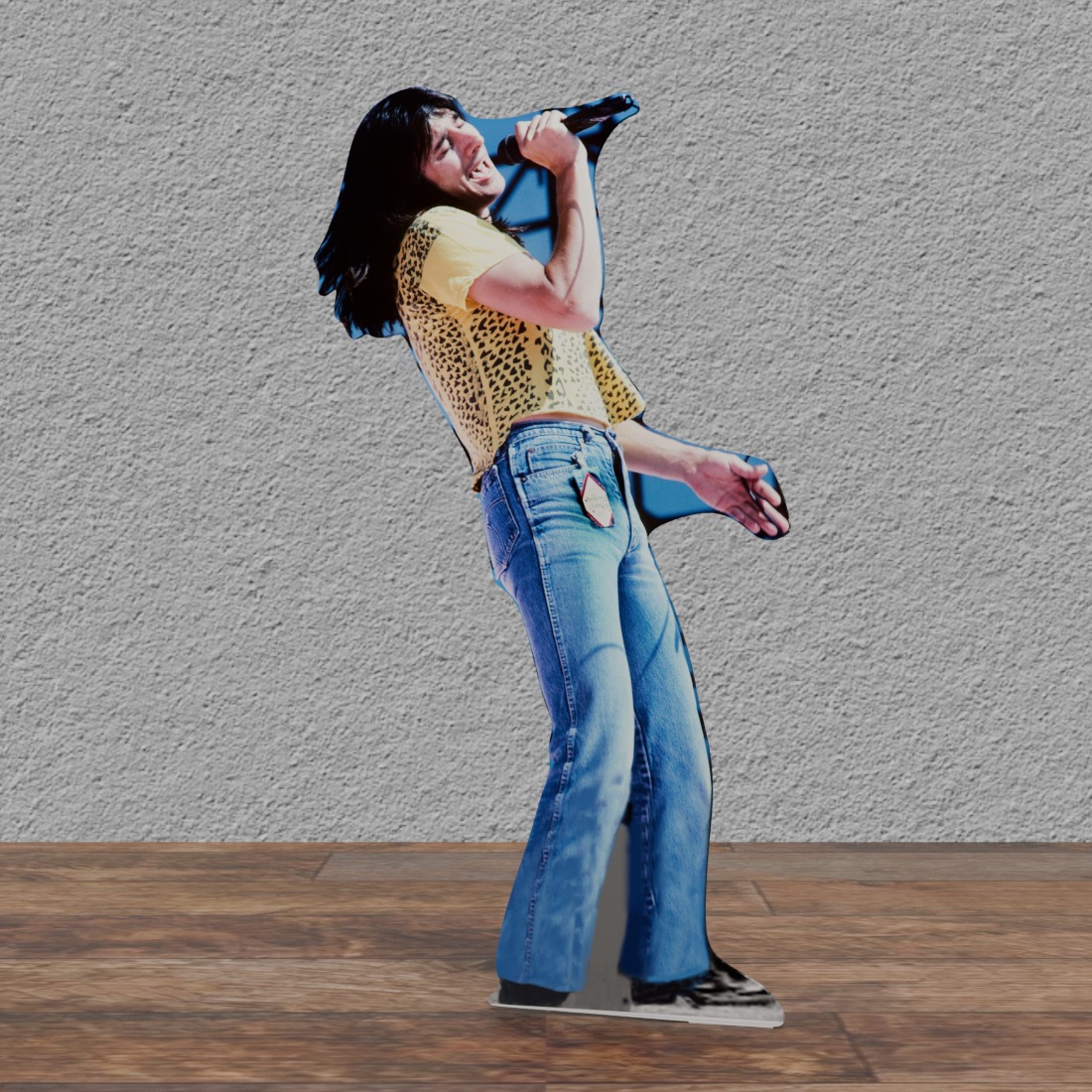 Steve Perry - Journey Lead Singer -70's,80's - 67" Tall Life Size Cardboard Cutout Standee