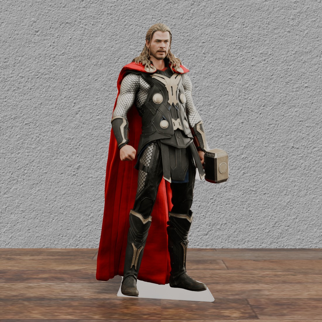 Thor - with Enchanted Hammer - 72" Tall Cardboard Cutout Standee