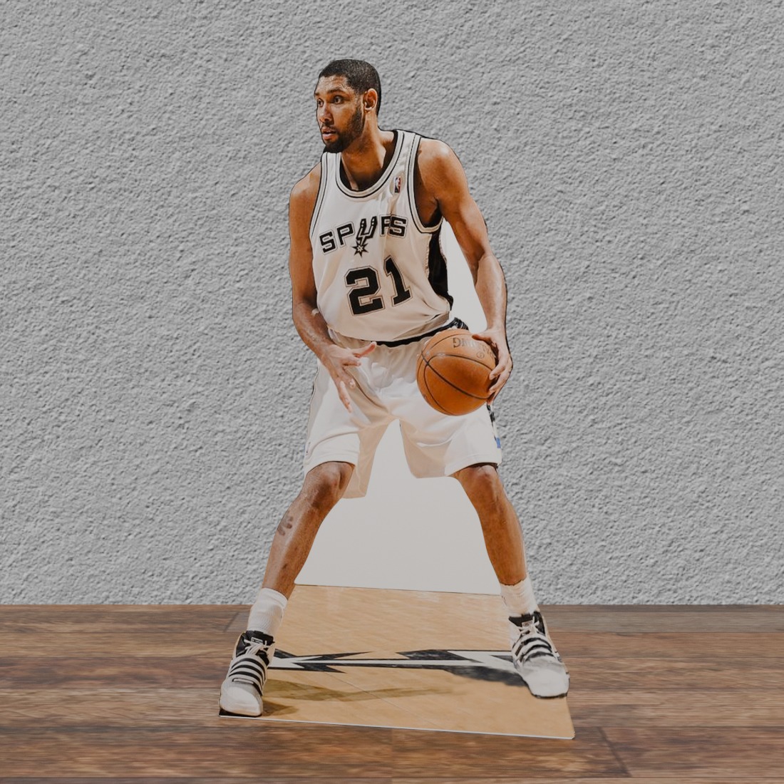 TIM Duncan - Spurs 82" Tall Cardboard Cutout Standee