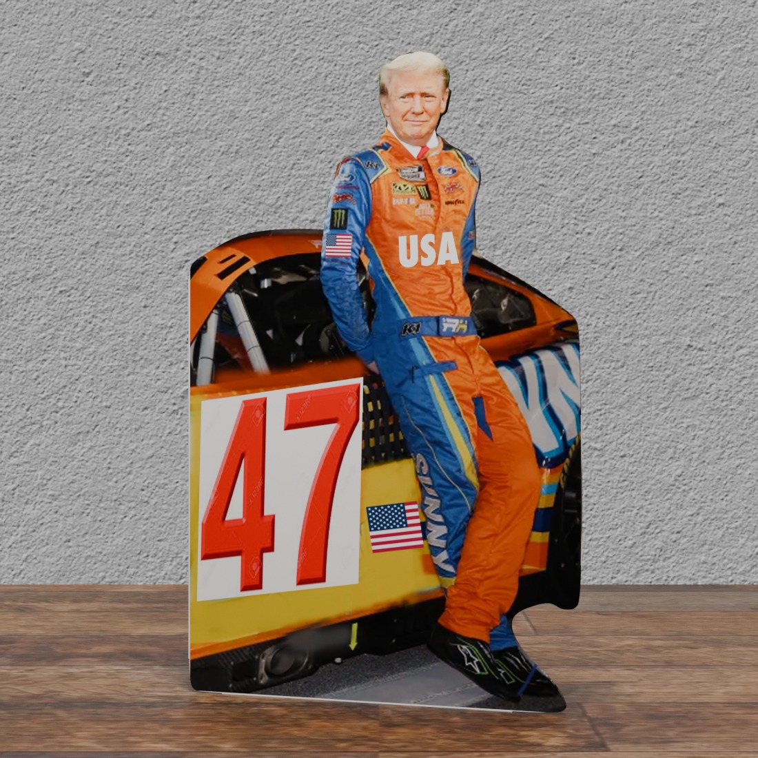 Trump Nascar 73" Tall Cardboard Cutout Standee