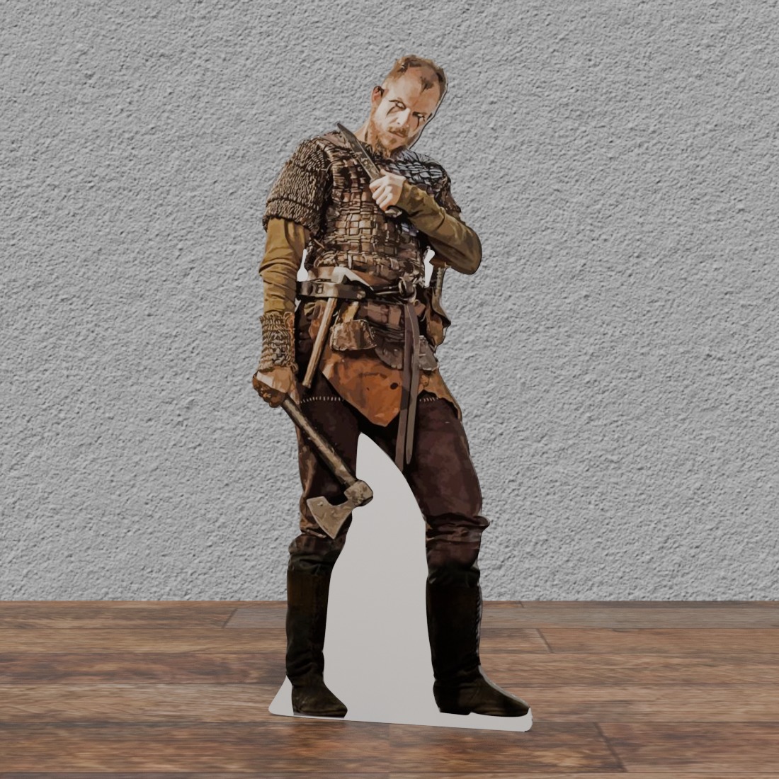 Viking #3 Floki 75" Tall Cardboard Cutout Standee